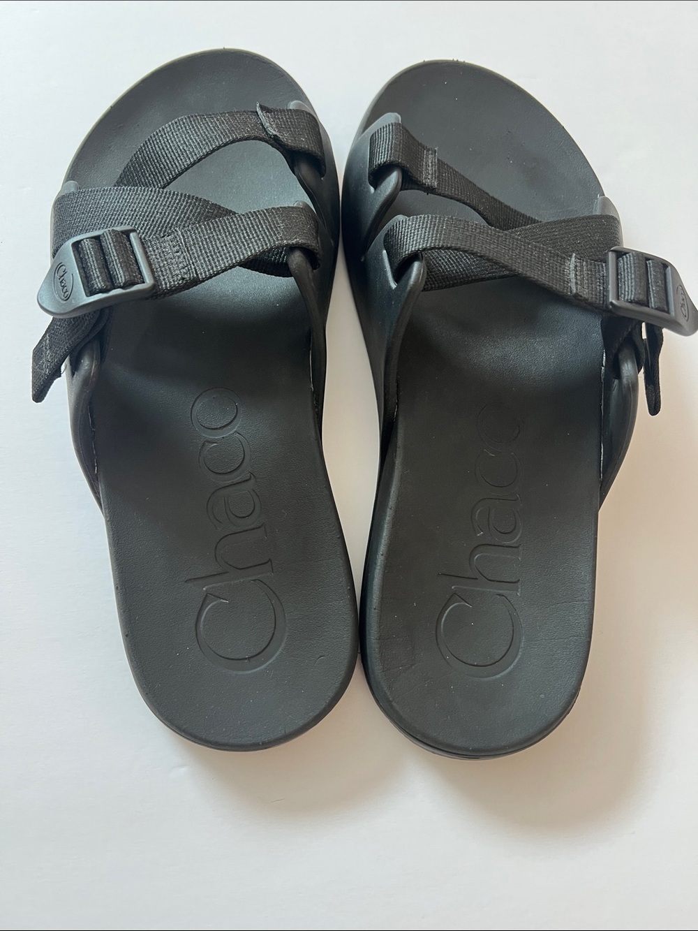 Chaco Chillo Performance Slide Sandals with Webbed Straps - Picture 6 of 9